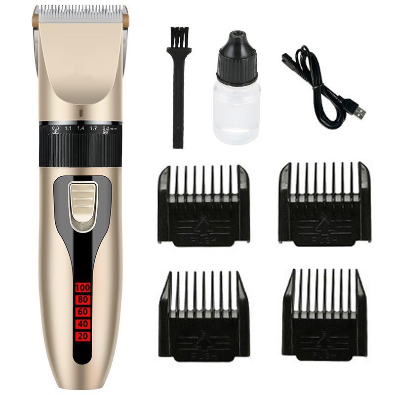 Rechargeable Electric Hair Clippers for Adults and Babies - Hair Trimmer and Razor for Easy Haircuts