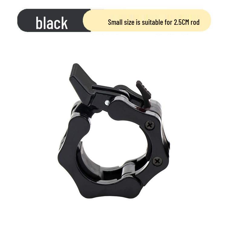 Olympic Barbell Bar with Quick Release Dumbbell Clips, Clamps, and Threaded Bar (2.5cm & 5cm)