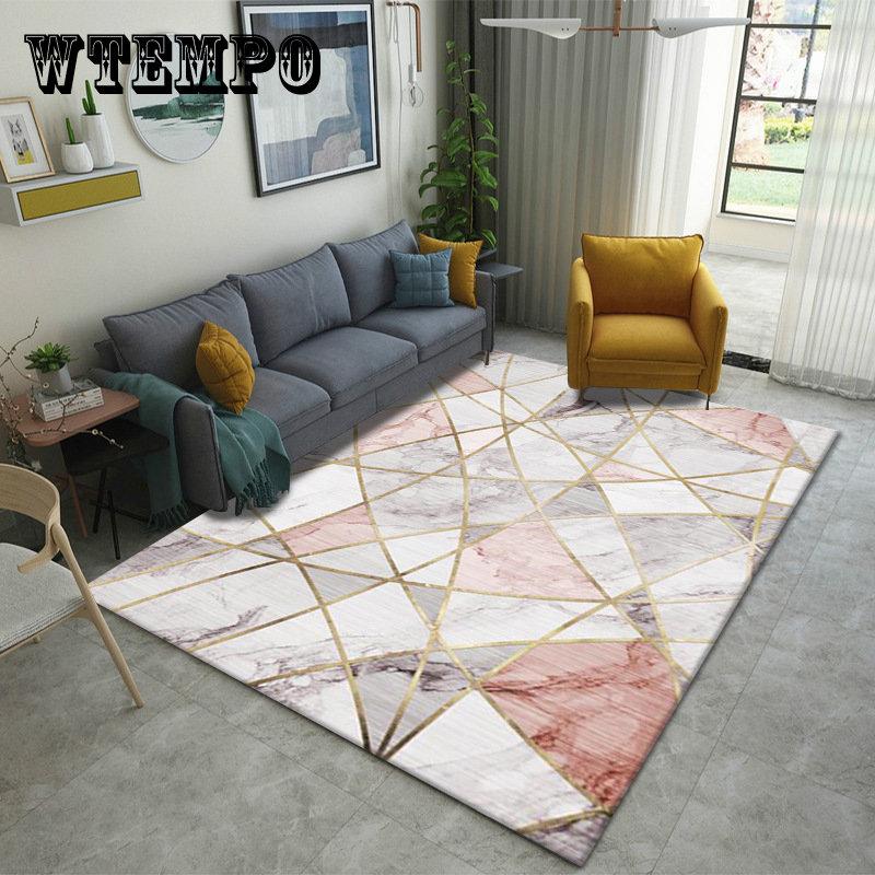 

Новый ковер для чайного столика для гостиной, офиса, отеля, современный утолщенный и простой ковер для спальни, напольный коврик