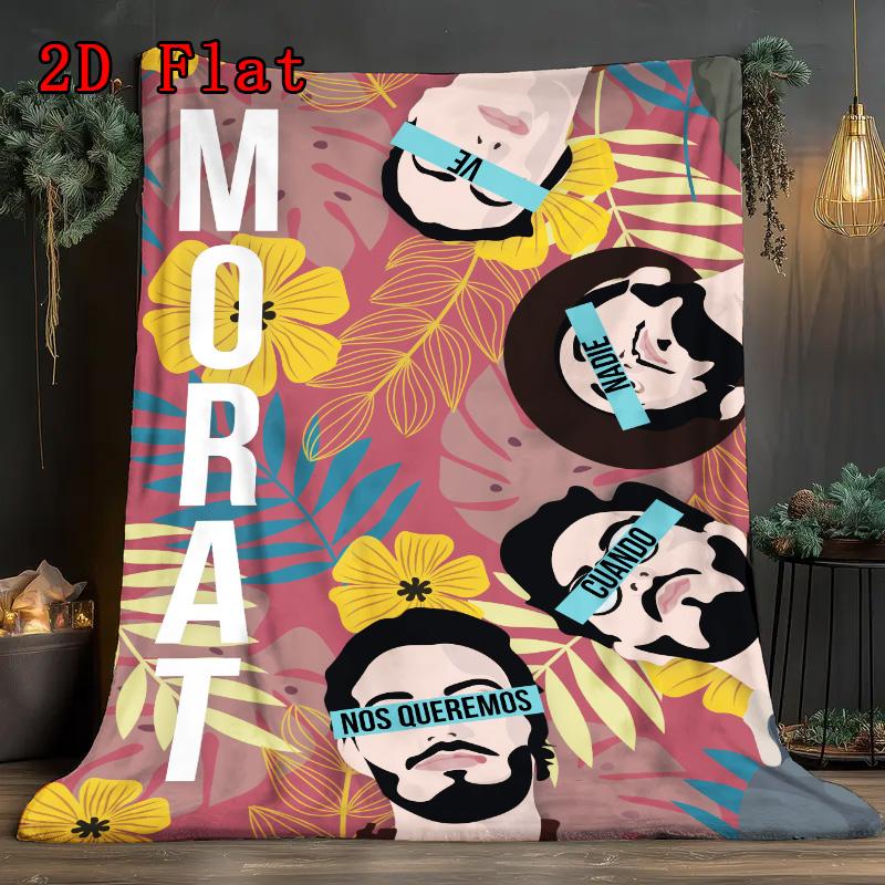 Morat 2D Flat Pattern Flannel Blanket High Quality All Seasons Warmth and Comfort Perfect for Christmas Gifts.SMT0917111
