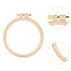 Embroidery Hoop Circle Loop, Compact Versatile Sturdy Frame, Cross Stitch for DIY