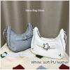 Sacs à main étoiles vintage pour femmes Fashi Hobos Sac d'épaule sous le bras Pochette pour dames Cuir PU Sacs d'aisselle féminins Sac cool Y2k