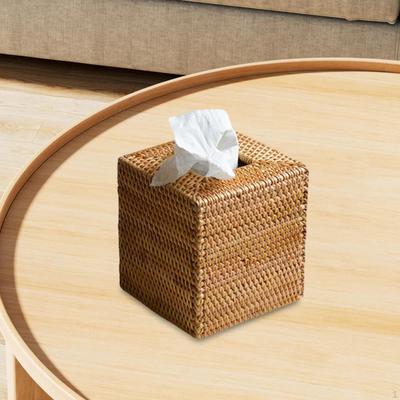 Napkin Dispenser Tissue Box Cover Organizer 14cm Home Decor Retro Styles Paper Holder