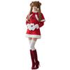 Neon Genesis Evangelion Asuka Langley Soryu And Ayanami Rei Christmas Cosplay Suit With Breathable Fabric For Halloween And Party Use