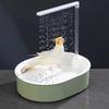 Koupelna pro papoušky proti stříkání Sprcha pro ptáky Tichá pumpa napájená přes USB Automatická sprcha pro ptáky pro korely, conury, andulky, agapornise