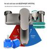 Gunmetal Grey All-Copper Shower Faucet Set