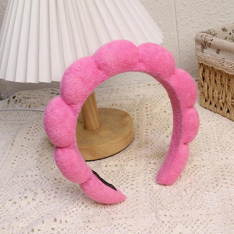 Fashion Sponge Headband For Women Hair Accessories Multifunction Head Band For Face Washing Makeup Removal Shower Hair Band