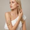 Vacation Style Seashell Starfish Open Arm Bracelet Bohemia Personality Adjustable Women'S Armband