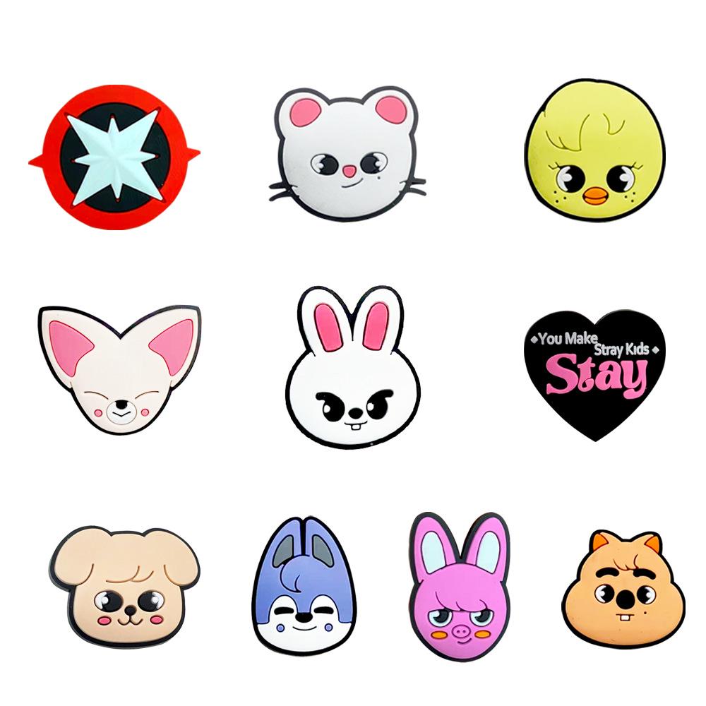 84 Exquisite Anime Shoe Charms: Soft Rubber Buckles for DIY Clogs and Cute Decorations