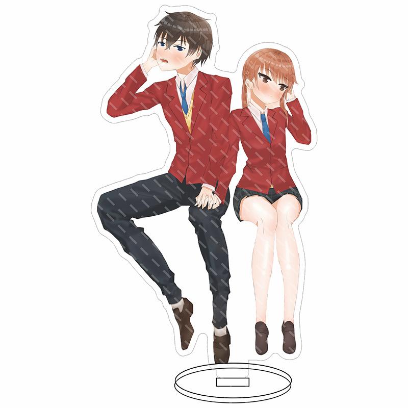 My Little Monster Mizutani Acrylic Stand Model Plate Decoration Desk Figure Display Students Fan Gift Animation Products Couple