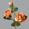 Autumn Color Peony Flower Elegant Peony Simulation Flower Artificial for Table Setting & VisualFocus in Dining Area