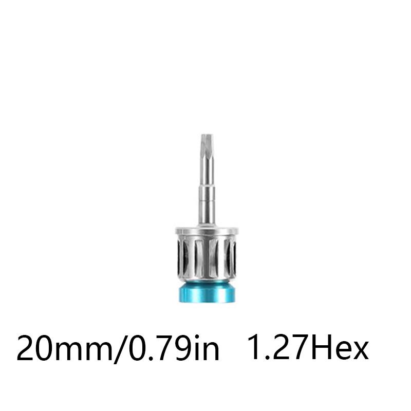 Zestaw wkrętaków do implantów dentystycznych, Precyzyjne narzędzia naprawcze z główką Phillipsa z ręcznym kluczem dynamometrycznym, Metalowa konstrukcja, Profesjonalne
