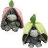 Kawaii Luminous Breathing Doll with Motion Lights Plush Breathing Stuffed Doll Strawberry Donkey Baby Sleeping Toys Plush Doll