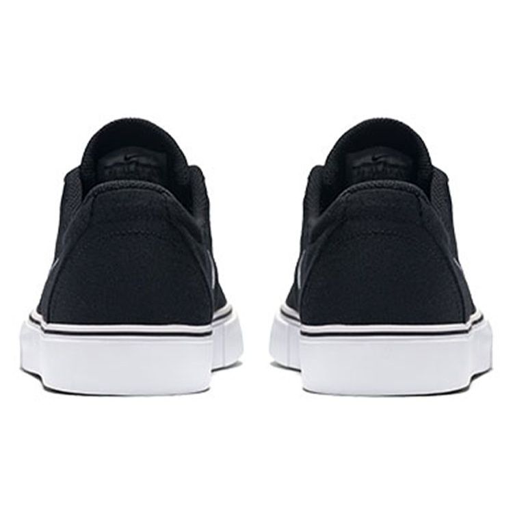 Nike Canvas Trendy Versatile Casual Slip-Resistant Durable Breathable Low-Top Skate Shoes Men sneaker Black 729825-001