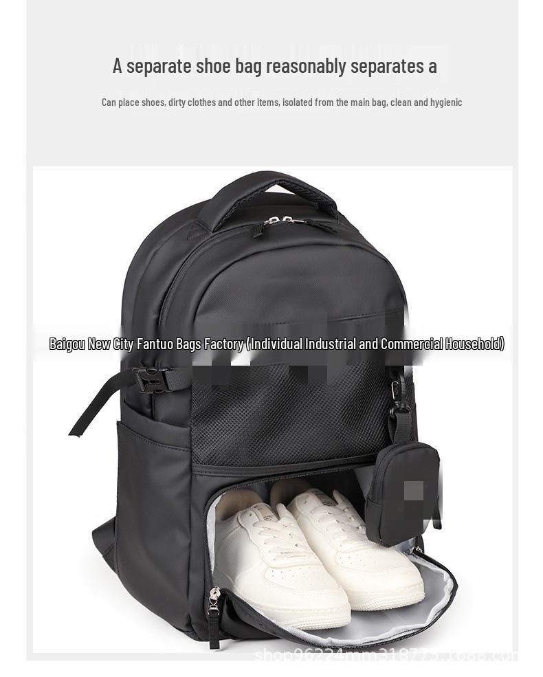 Co-branded Large Capacity Travel Backpack for Laptops and High School Students