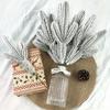 10 Pieces Reusable Christmas Pine Branches for Vase Faux Stems Winter Party Decorations Home Bedroom Living Room Office