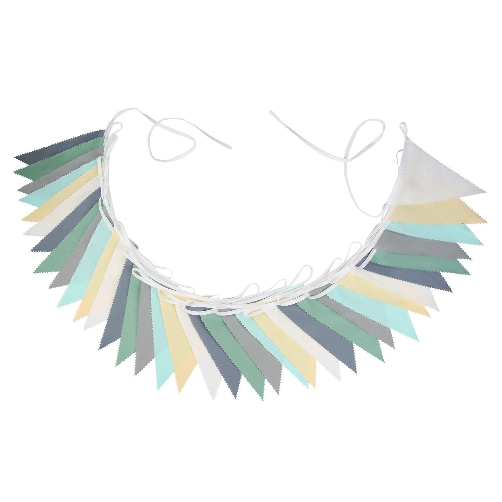 

10M/33Ft многоцветный баннер-флажок для свадьбы на день рождения, вечеринку в честь рождения ребенка зелёный