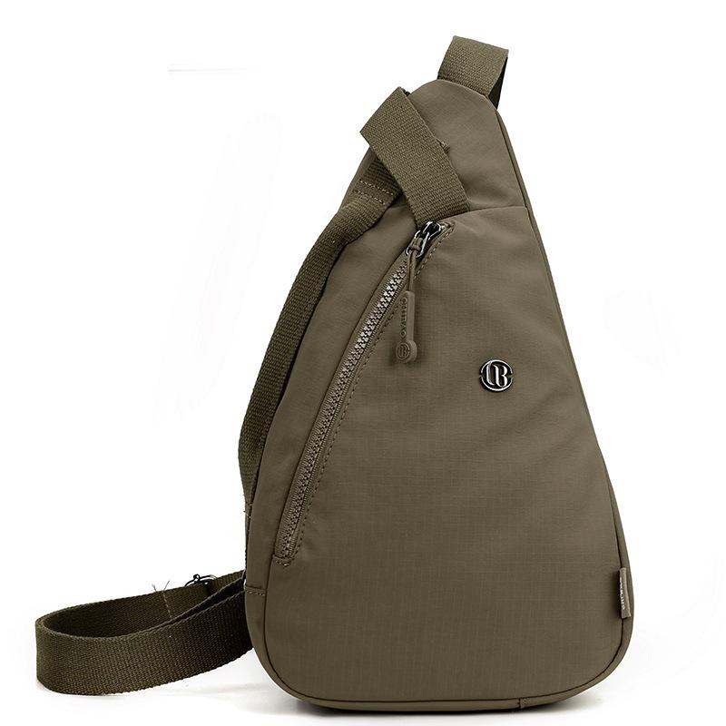 Multifunctional simple fashion breast bag women's light commuting versatile handbag niche shoulder messenger bag