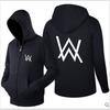 Dj Walker Alan Mens Women Luminous Hoodie Jacket Zipper Sweater Sportswear