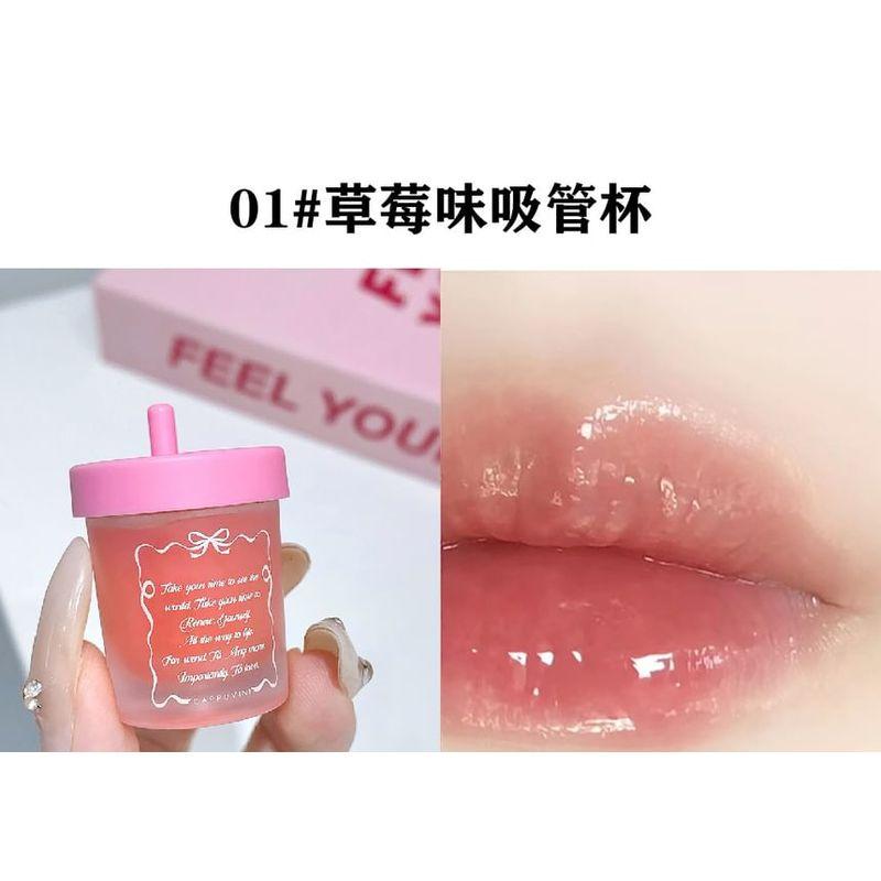Cappuvini - Juicy Straw Cup Lip Mask - 2 Colors