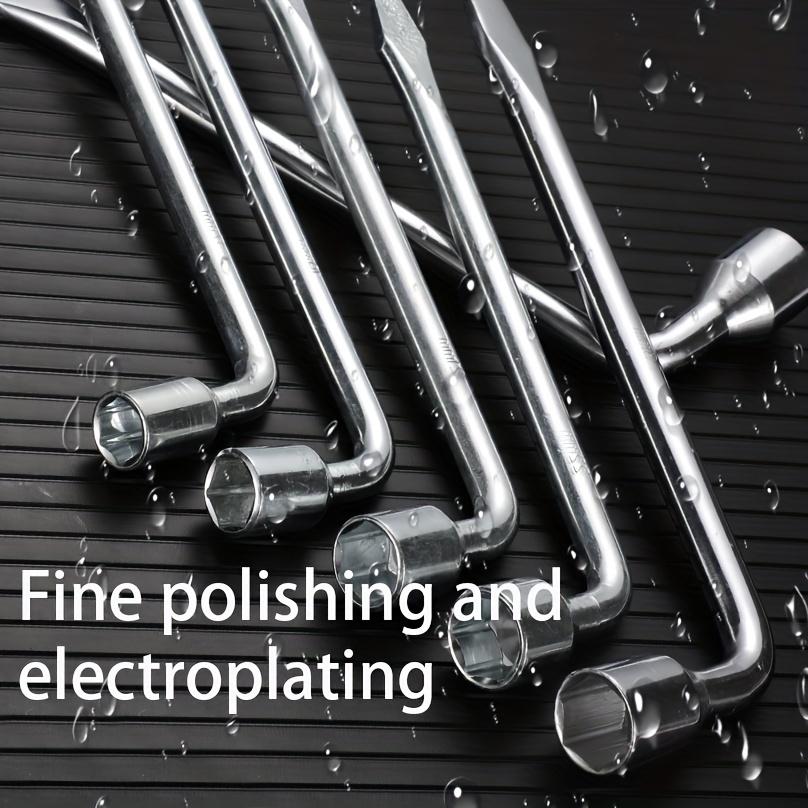 1 bucată cheie pentru roată de rezervă pentru cric - tip L Hexagon 17/19/21mm Instrument de reparare a prizei