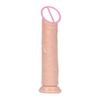 Transparent Crystal Dildo Vibrator - Large Fake Penis Anal Plug for Women