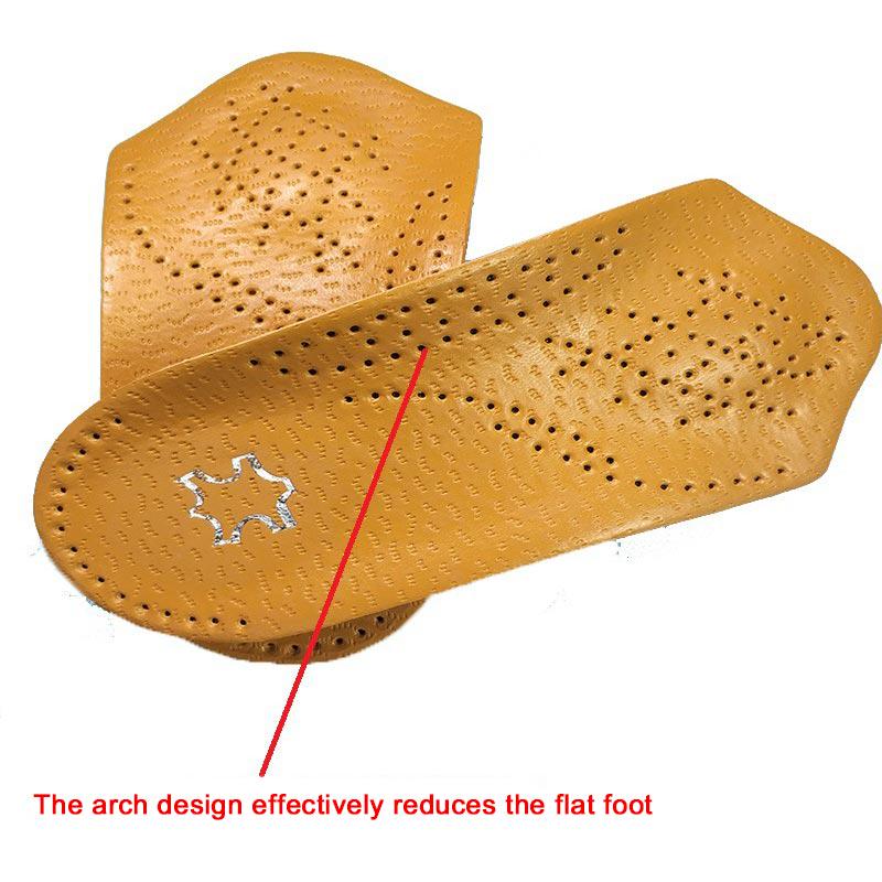 leather arch supports