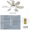 E27 Smart Silent Deckenventilator Licht für Schlafzimmer & Restaurant