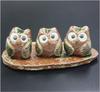 Kobaido Brush Mino Ware Rest, Owl,