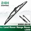 Rear Windshield Wipers Blades,Premium All-Season Wiper Blades Replacement For Land Rover Range Rover L322 2002-2012