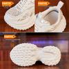 Women's 2024 Autumn Versatile Thick-Soled Hidden Heel Dad Shoes - Breathable Platform Casual Sneakers