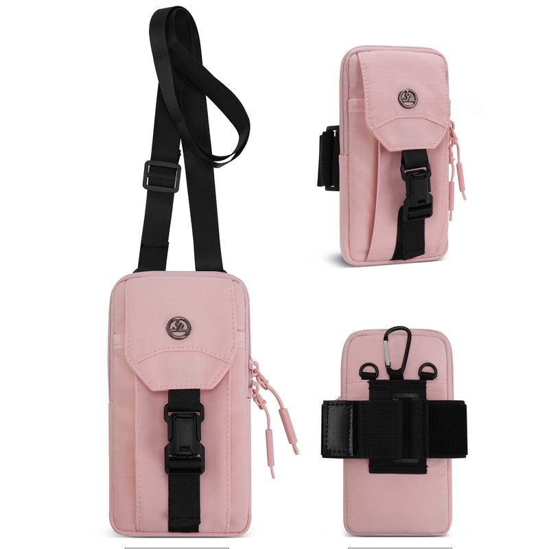 

Haissky Armband for iPhone Waterproof Phone Bag 17 16 15 14 Pro Max for iPhone 11 Pro Case Swimming Surfing Arm Phone Bag светло-розовый