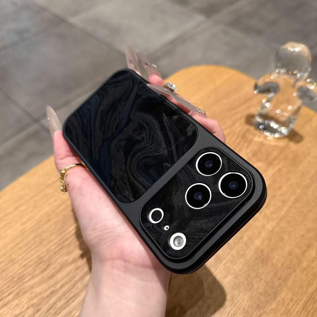 

Luxury High-End Water Ripple Protective Case for iPhone 17 Pro Max, 16, 15, 14 16 Pro Max