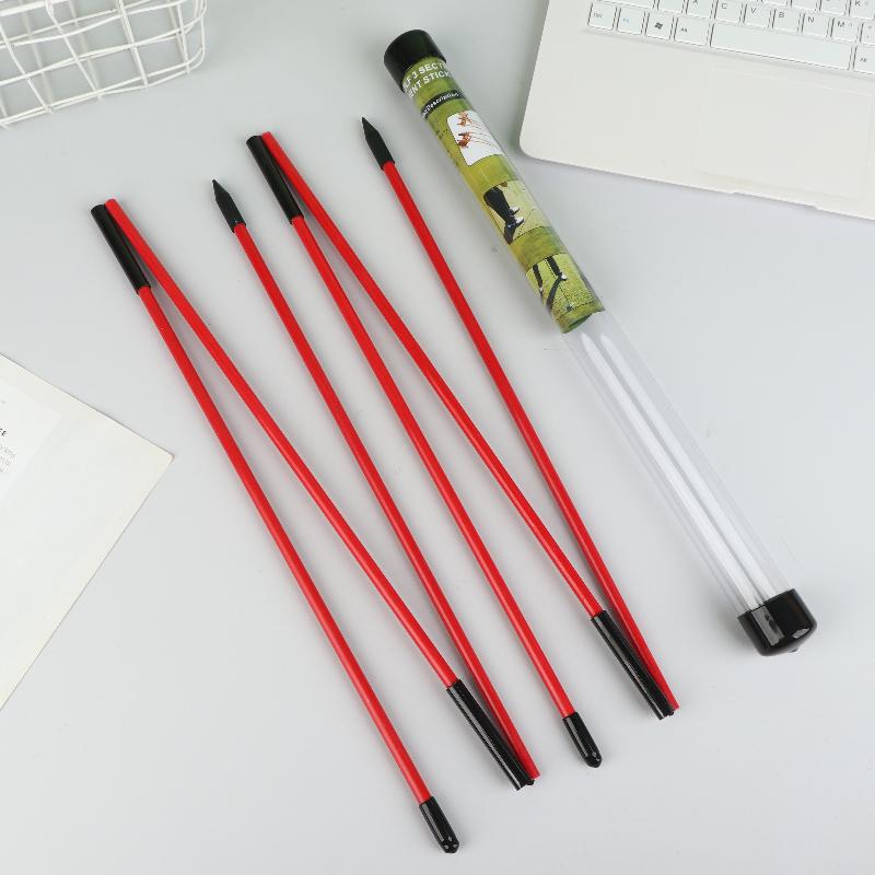 Golf Alignment Sticks 2 Sets Alignment Practice Rods Collapsible 7 Colors Golf Alignment Sticks Golf Swing Training Tools