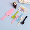 Disposable Birthday Cake Plate & Fork Set