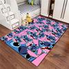 Tappeto Lilo & Stitch con Stampa Cartone Animato – Tappetino per Camera da Letto e Soggiorno / Tappeto Decorativo per Casa Antiscivolo di Grandi Dimensioni