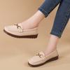 Women Moccasins Leather Shoes Driving Comfort Flats Casual Loafers Walking Maternity Shoes for Girl