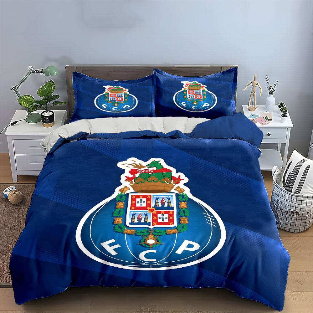 Club crest on blue. Bedding sets Duvet cover sets Duvet covers Pillowcases(1 * Duvet Cover 2 * Pillowcases without duvet insert)