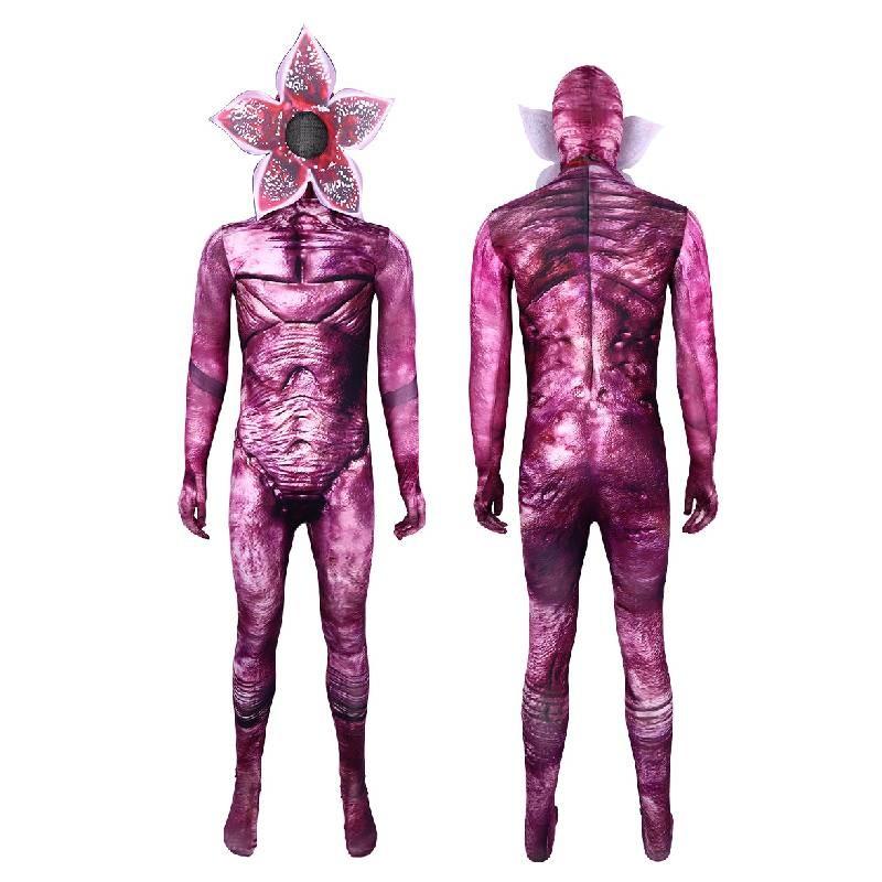 Zombie Cosplay Chomper Costume Horror Role Play Jumpsuits Performance Stage