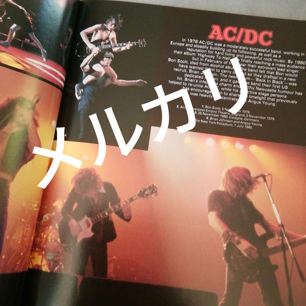 [USED] THE PICTORIAL ALBUM OF ROCK Western music books 80s