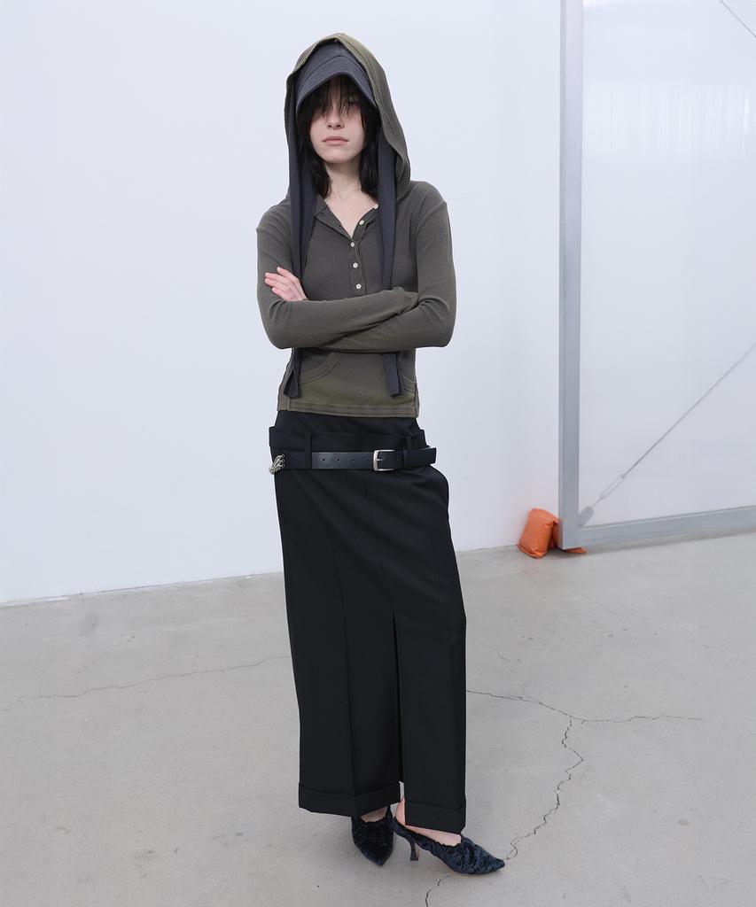 Lcdc Tm Double Waist Tailored Skirt (Black)