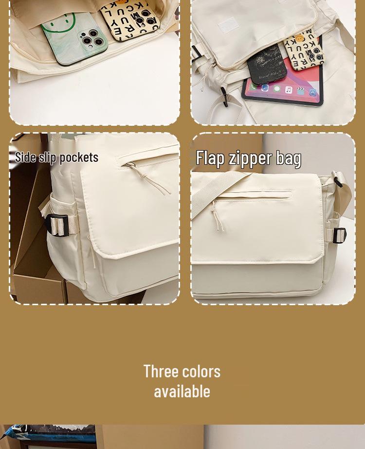 Heaven Official's Blessing Ita Umhängetasche aus Canvas - Schulter-Tragetasche & Schulrucksack im chinesischen Stil