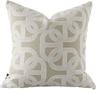 Modern Geometric Throw Pillow Cover for Sofa Cushion Beige Decorative Accent Pillow Case for Living Room Home Decor Storage