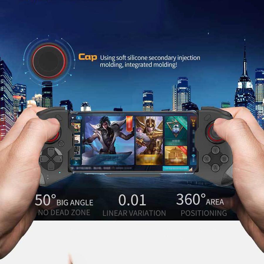 1PC Bluetooth Compatible Gamepad For IOS Android Mobile Game Joystick For Mocute