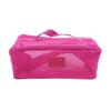 Durable Large Capacity Toiletries Storage Bag Mesh Design Toiletries Bag Bathroom Organizer for Cosmetics Toiletries Skin Care