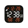 Alarm Clocks for Bedroom LED Digital Weather Clocks Desk Alarm Clock with Auto Dimming Day of Week Indoor Temperature