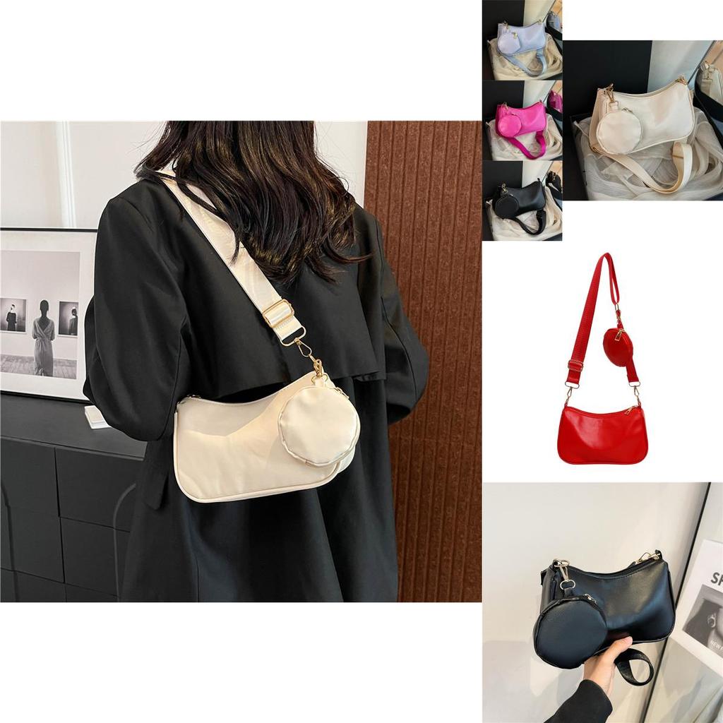 Elegant Retro Street Style Small Pu Crossbody Bag For Daily Use In Multiple Colors