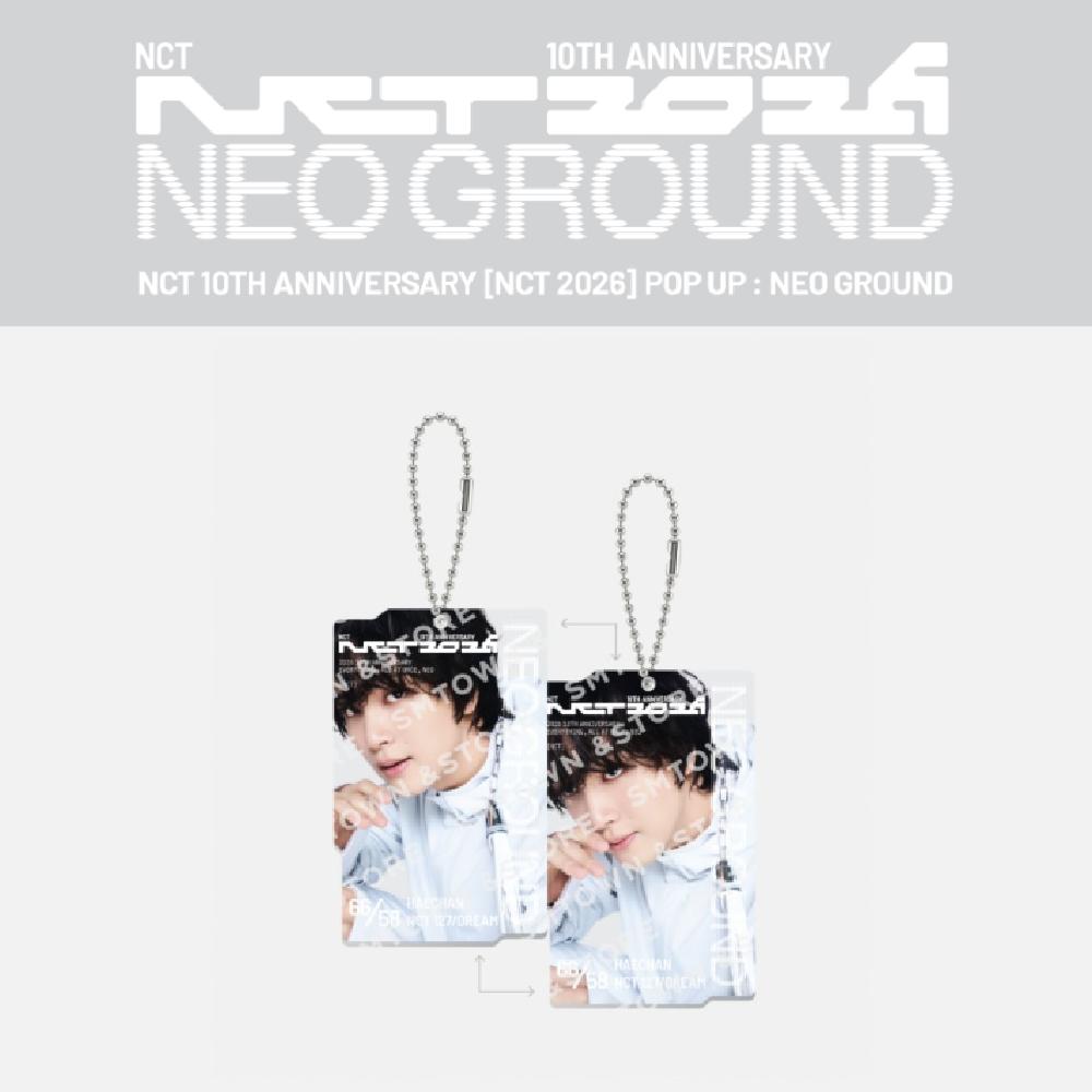 Предзаказ NCT 2026 POP-UP NEO GROUND Случайный линзовидный акриловый брелок Random 1ea