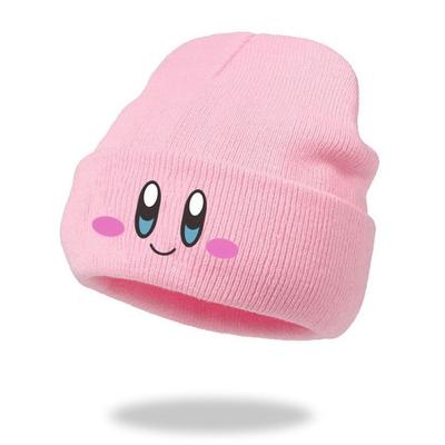 1pcs Big Eye Embroidery Elasticity Beanies Women's Cartoon Knitted Skull Caps Winter Warm Hip Hop Hats Men Crimping Melon Leather Hat