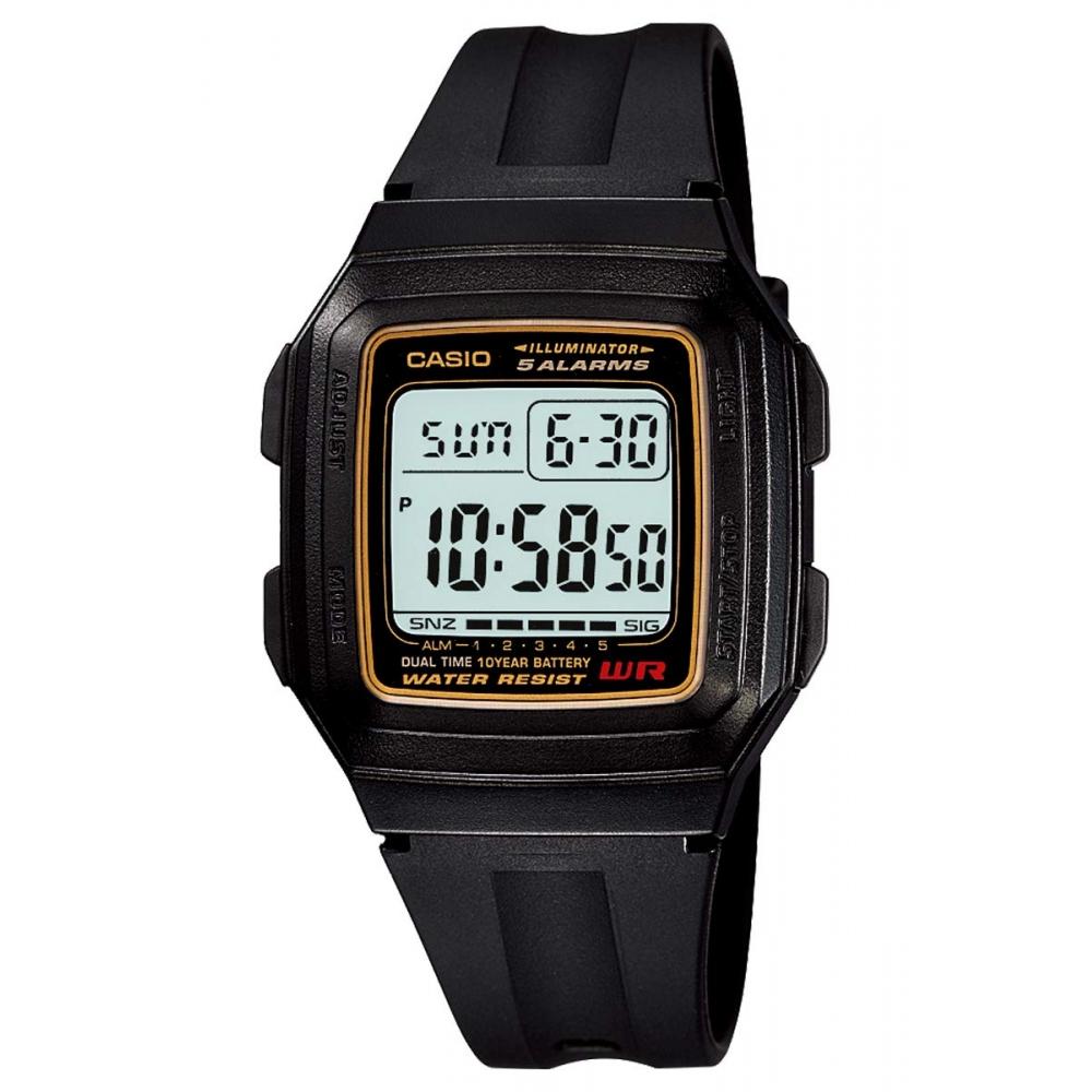 

[Casio] Часы Casio Collection Standard (старая модель) F-201WA-9AJF Черный